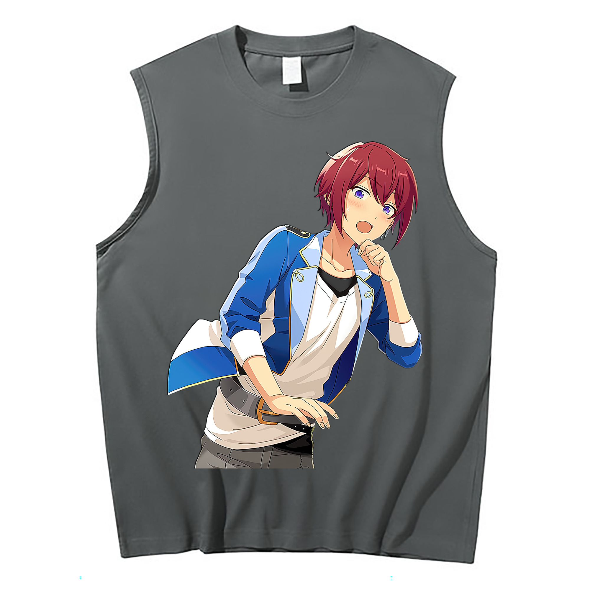 （画像用） あんさんぶるスターズ! Ensemble Stars コットン100％タンクトップ（フロントプリント）